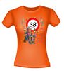 foto 5 Uniek Verjaardag T-shirt voor Dames Levensgenieter 38 jaar