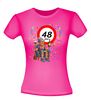 foto 6 Uniek Verjaardag T-shirt voor Dames Levensgenieter 48 jaar