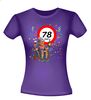 foto 2 Uniek Verjaardag T-shirt voor Dames Levensgenieter 78 jaar