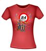 foto 4 Uniek Verjaardag T-shirt voor Dames Levensgenieter 84 jaar