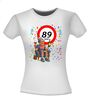 foto 7 Uniek Verjaardag T-shirt voor Dames Levensgenieter 89 jaar