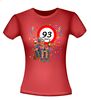 foto 4 Uniek Verjaardag T-shirt voor Dames Levensgenieter 93 jaar
