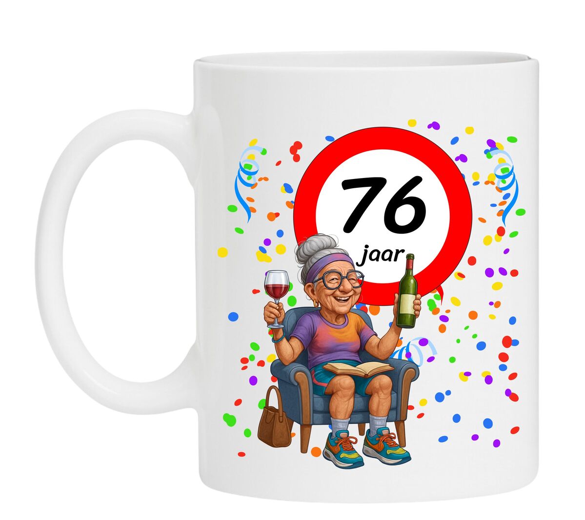 Verjaardagsmok voor Dames - Humor Cadeau - 76 jaar