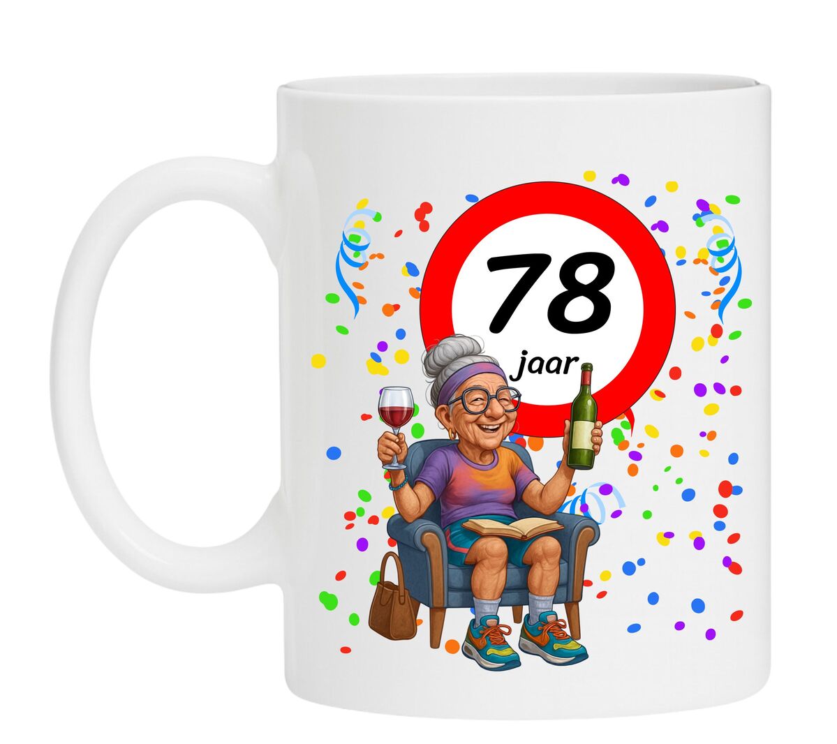 Verjaardagsmok voor Dames - Humor Cadeau - 78 jaar