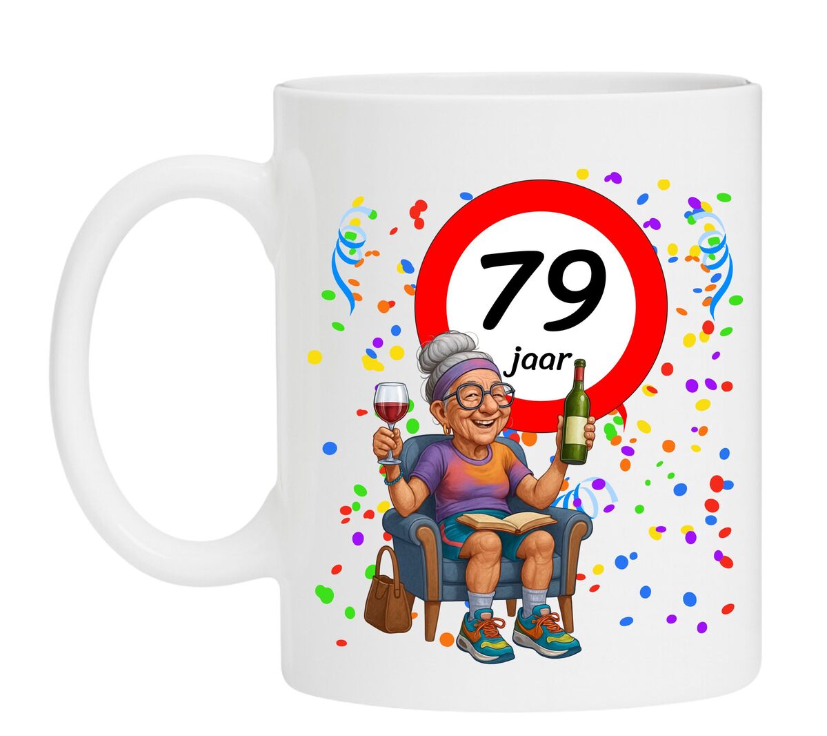 Verjaardagsmok voor Dames - Humor Cadeau - 79 jaar
