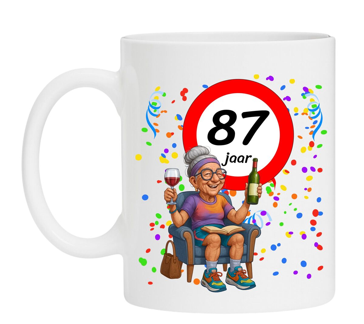 Verjaardagsmok voor Dames - Humor Cadeau - 87 jaar