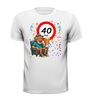 foto 7 Verjaardagsshirt voor heren Humoristisch T-shirt 40 jaar
