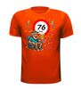 foto 5 Verjaardagsshirt voor heren Humoristisch T-shirt 76 jaar
