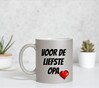 foto 3 Voor de liefste opa sprankelende zilveren mok met hartje