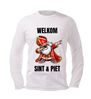foto 4 Welkom sint en piet longsleeve feest mee met sinterklaas