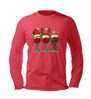 foto 3 Wijn T-shirtje in kerst sfeer longsleeve