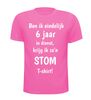 foto 11 Cadeau t-shirt voor 6 Jaar dienstverband  humoristische tekst voor collega of teamlid