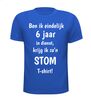 foto 5 Cadeau t-shirt voor 6 Jaar dienstverband  humoristische tekst voor collega of teamlid