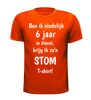 foto 9 Cadeau t-shirt voor 6 Jaar dienstverband  humoristische tekst voor collega of teamlid