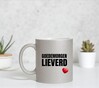 foto 4 Goedemorgen lieverd zilveren glitter mok met hartje