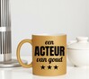 foto 4 Gouden glitter mok! Voor een acteur van goud.