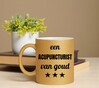 foto 2 Gouden glitter mok! Voor een acupuncturist van goud.