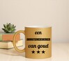foto 3 Gouden glitter mok! Voor een animatiemedewerker van goud.
