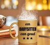 foto 3 Gouden glitter mok! Voor een babysitter van goud.