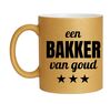 foto 1 Gouden glitter mok! Voor een bakker van goud.