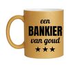 foto 1 Gouden glitter mok! Voor een bankier van goud.