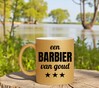 foto 4 Gouden glitter mok! Voor een barbier van goud.