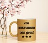 foto 3 Gouden glitter mok! Voor een bedrijfsadviseur van goud.
