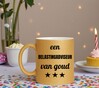 foto 2 Gouden glitter mok! Voor een belastingadviseur van goud.