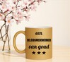 foto 3 Gouden glitter mok! Voor een beleidsmedewerker van goud.