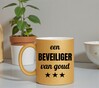 foto 3 Gouden glitter mok! Voor een beveiliger van goud.
