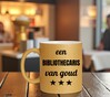 foto 2 Gouden glitter mok! Voor een bibliothecaris van goud.