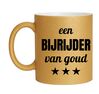 foto 1 Gouden glitter mok! Voor een bijrijder van goud.
