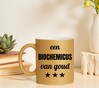 foto 3 Gouden glitter mok! Voor een biochemicus van goud.