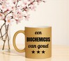 foto 4 Gouden glitter mok! Voor een biochemicus van goud.