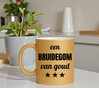 foto 4 Gouden glitter mok! Voor een bruidegom van goud.
