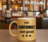 foto 4 Gouden glitter mok! Voor een cartoonist van goud.