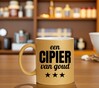 foto 3 Gouden glitter mok! Voor een cipier van goud.