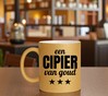 foto 4 Gouden glitter mok! Voor een cipier van goud.