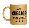 foto 1 Gouden glitter mok! Voor een curator van goud.