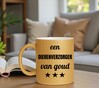 foto 4 Gouden glitter mok! Voor een dierenverzorger van goud.
