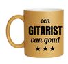 foto 1 Gouden glitter mok! Voor een gitarist van goud.
