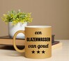 foto 3 Gouden glitter mok! Voor een glazenwasser van goud.