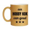 foto 1 Gouden glitter mok! Voor een hobby kok van goud.