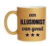 foto 1 Gouden glitter mok! Voor een illusionist van goud.