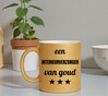 foto 3 Gouden glitter mok! Voor een interieurverzorger van goud.