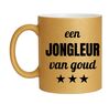 foto 1 Gouden glitter mok! Voor een jongleur van goud.