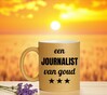 foto 2 Gouden glitter mok! Voor een journalist van goud.