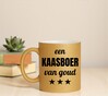 foto 4 Gouden glitter mok! Voor een kaasboer van goud.