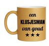 foto 1 Gouden glitter mok! Voor een klusjesman van goud.
