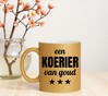 foto 3 Gouden glitter mok! Voor een koerier van goud.